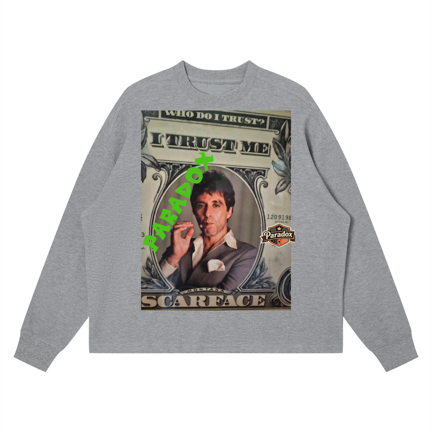 Unisex Waffle Boxy Long Sleeve T-Shirt