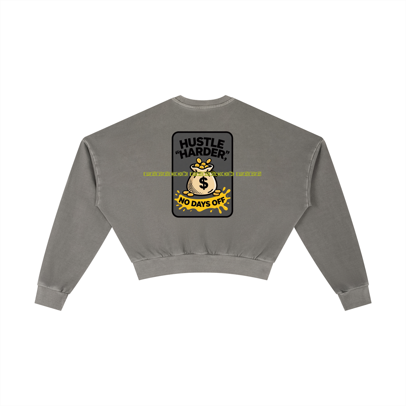 Vintage Washed Cropped Sweatshirt