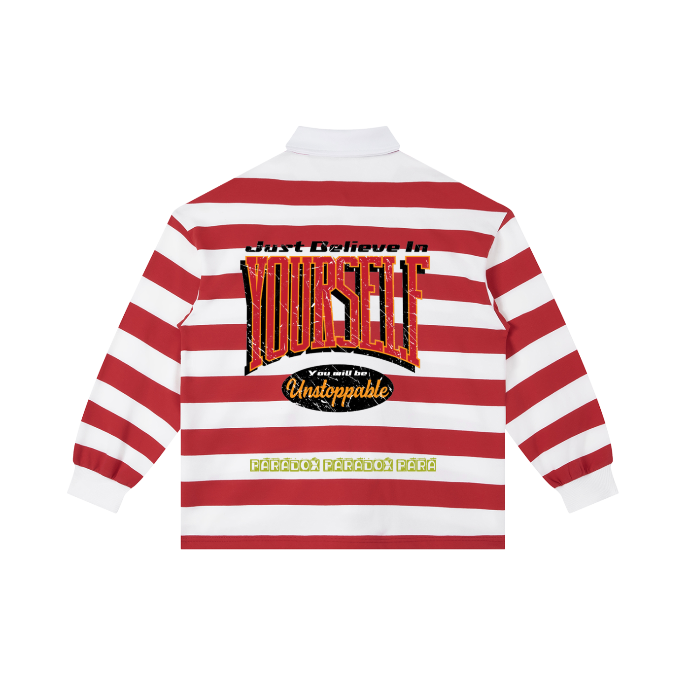 Color Block Stripe Polo Shirt