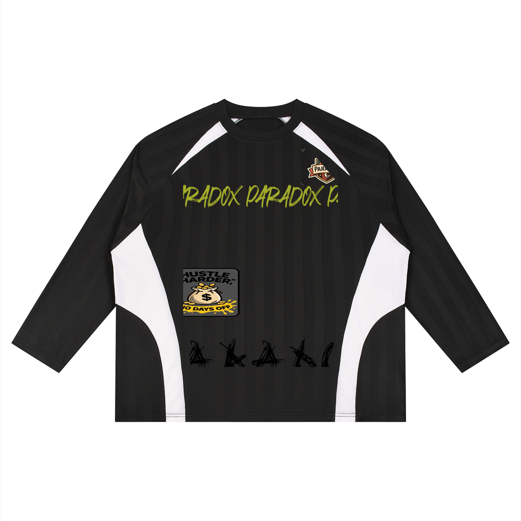 Unisex Color Block Jacquard Soccer Jersey