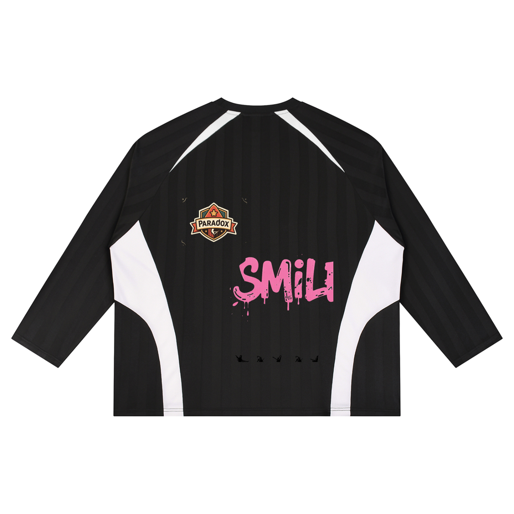 Unisex Color Block Jacquard Soccer Jersey