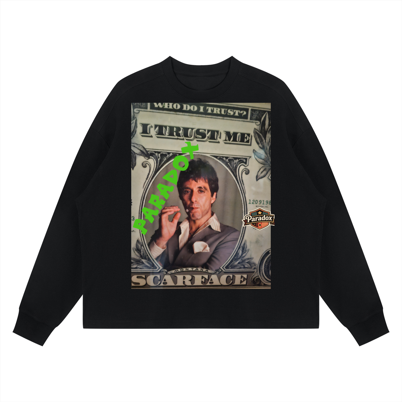 Unisex Waffle Boxy Long Sleeve T-Shirt