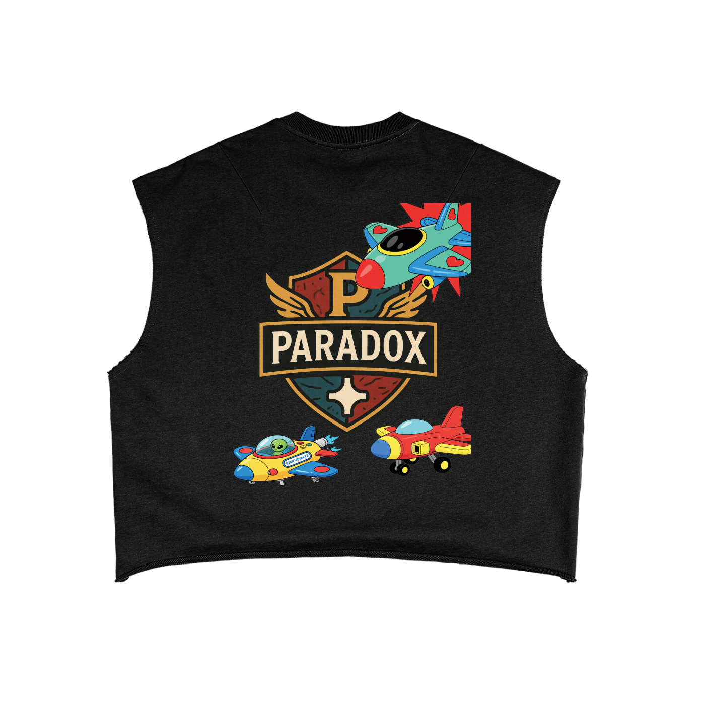 French Terry Boxy Tank Top