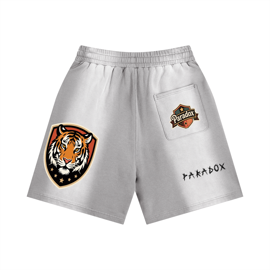 Sun Fade Distressed Shorts