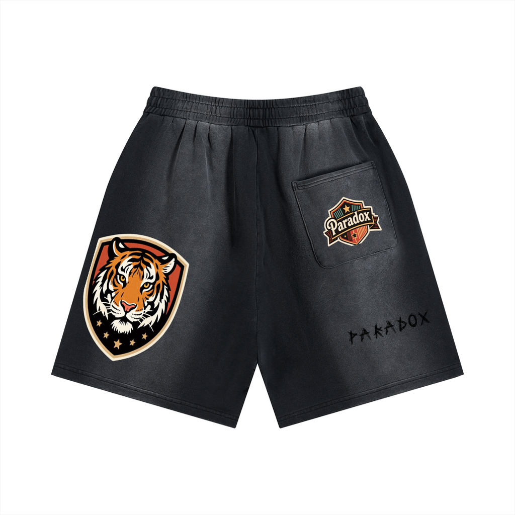 Sun Fade Distressed Shorts