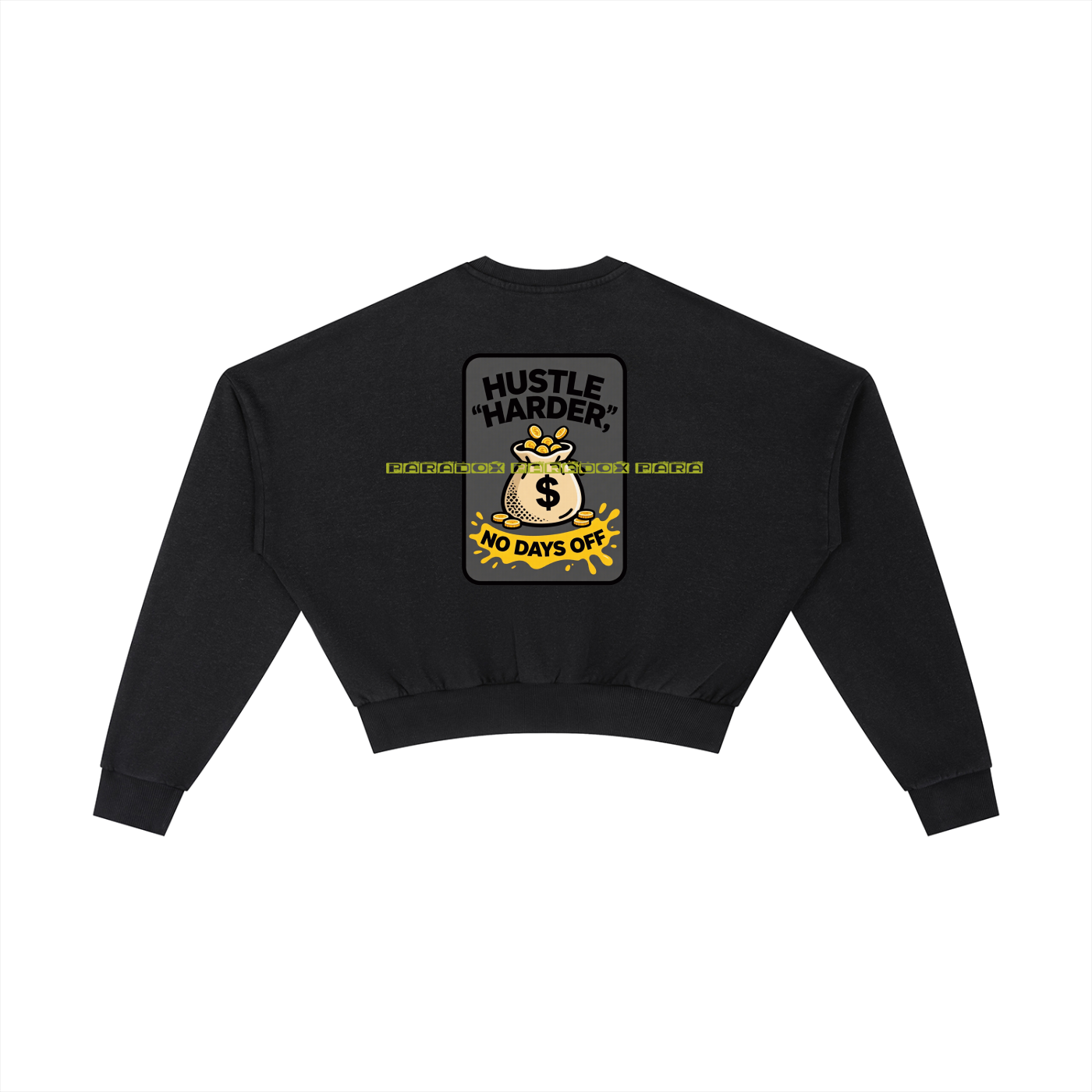 Vintage Washed Cropped Sweatshirt