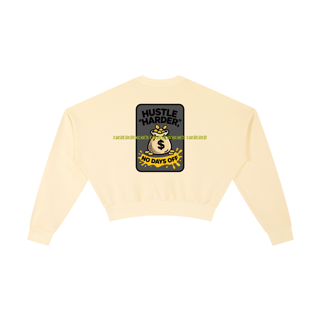 Vintage Washed Cropped Sweatshirt