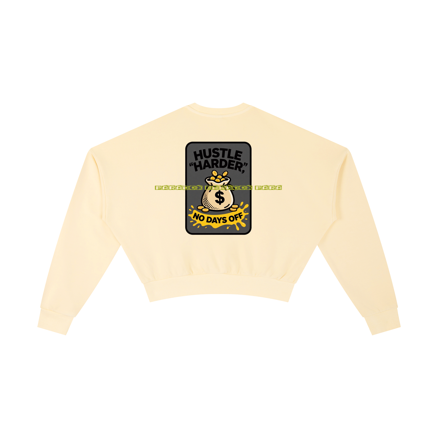 Vintage Washed Cropped Sweatshirt