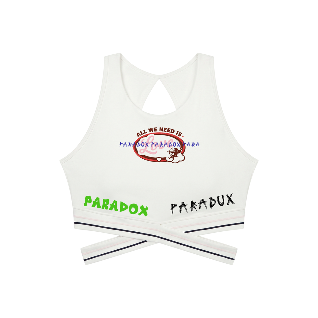 Women’s Criss-Cross Band Sports Bra