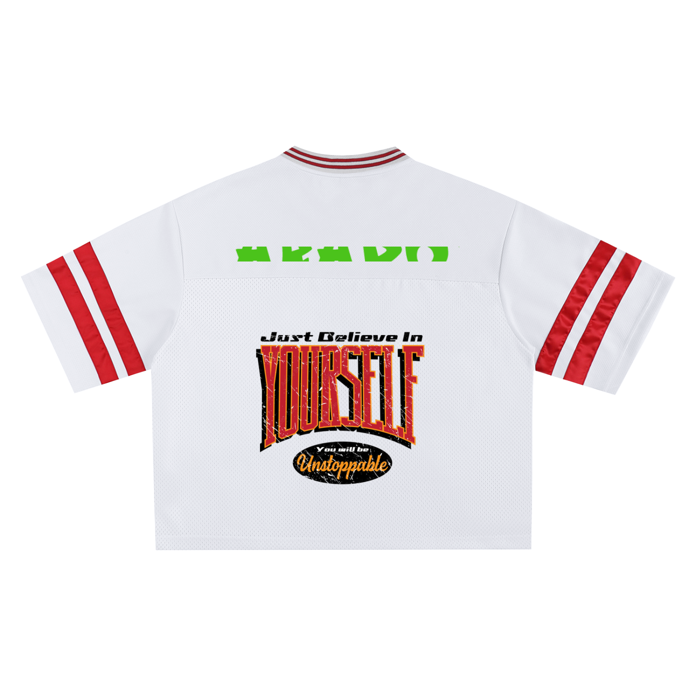 Taped Mesh Boxy T-shirt