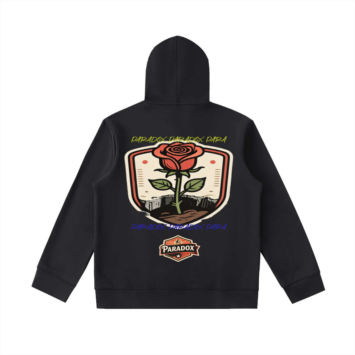 Essential Heavyweight High Neck  Zip-Up Hoodie